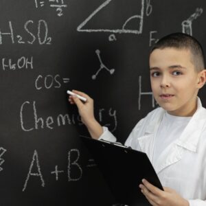 boy-laboratory-with-coat-writing