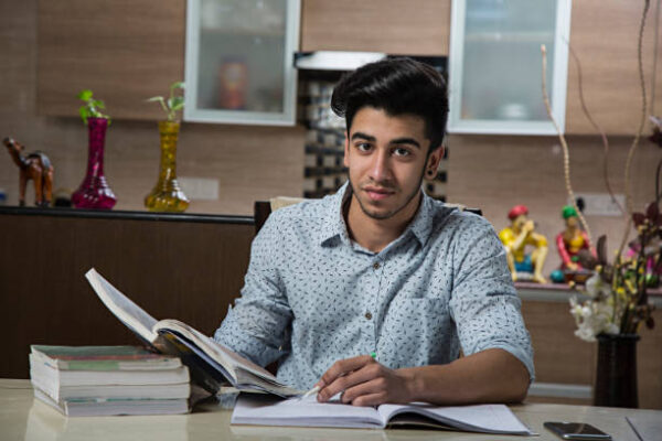 Student, Reading, Adult Student, Looking, India